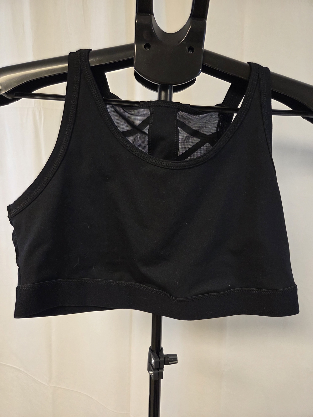 torrid Black Crisscross Back Sports Bra